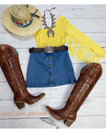 Presley Denim skirt