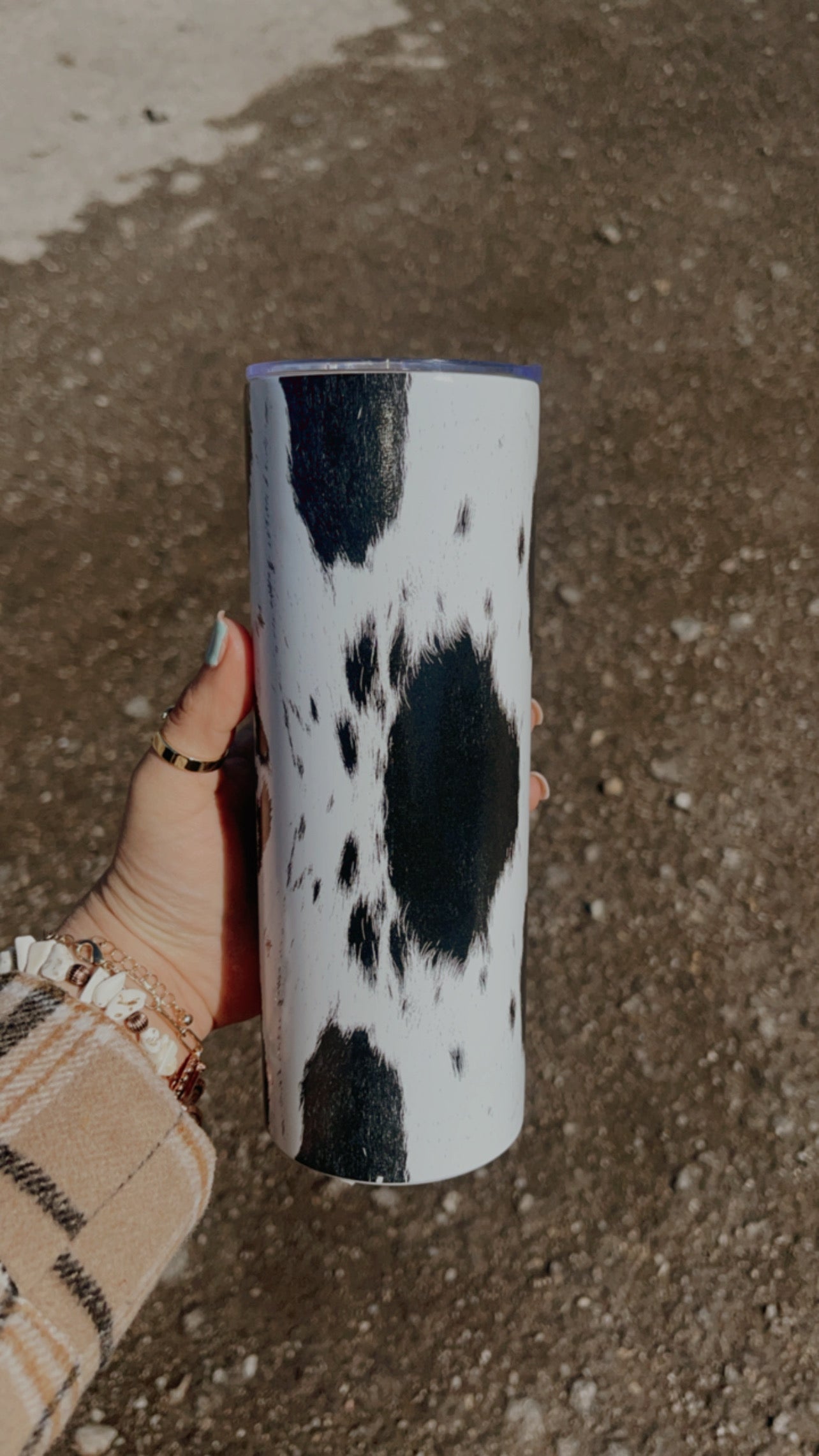 COW PRINT CUP