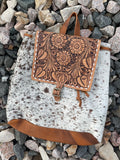 COWHIDE BACKPACK