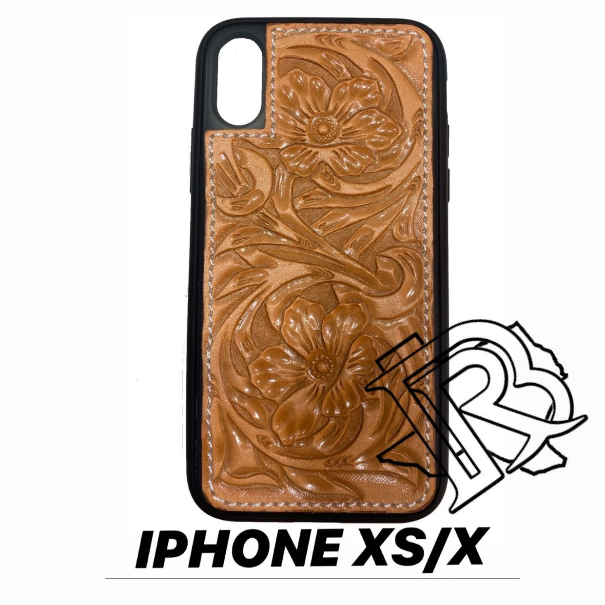 IPHONE XS/X TOOLED LEATHER CASE