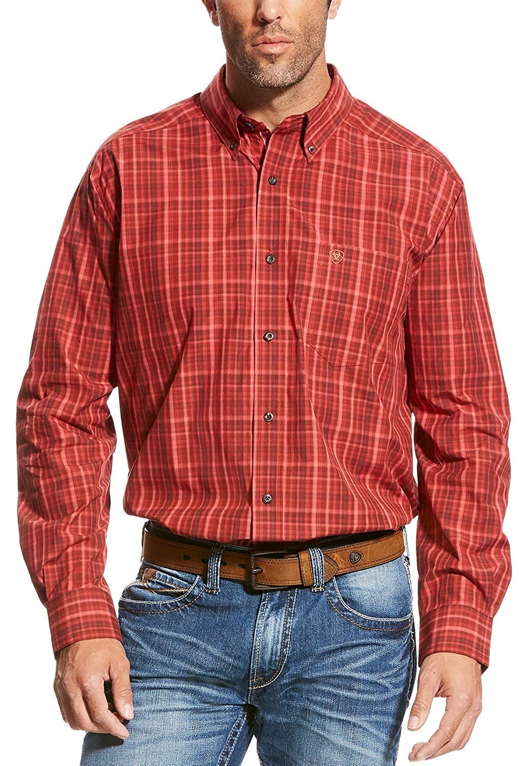 Ariat TADLOCK LONG SLEEVE Red Madder 10023973