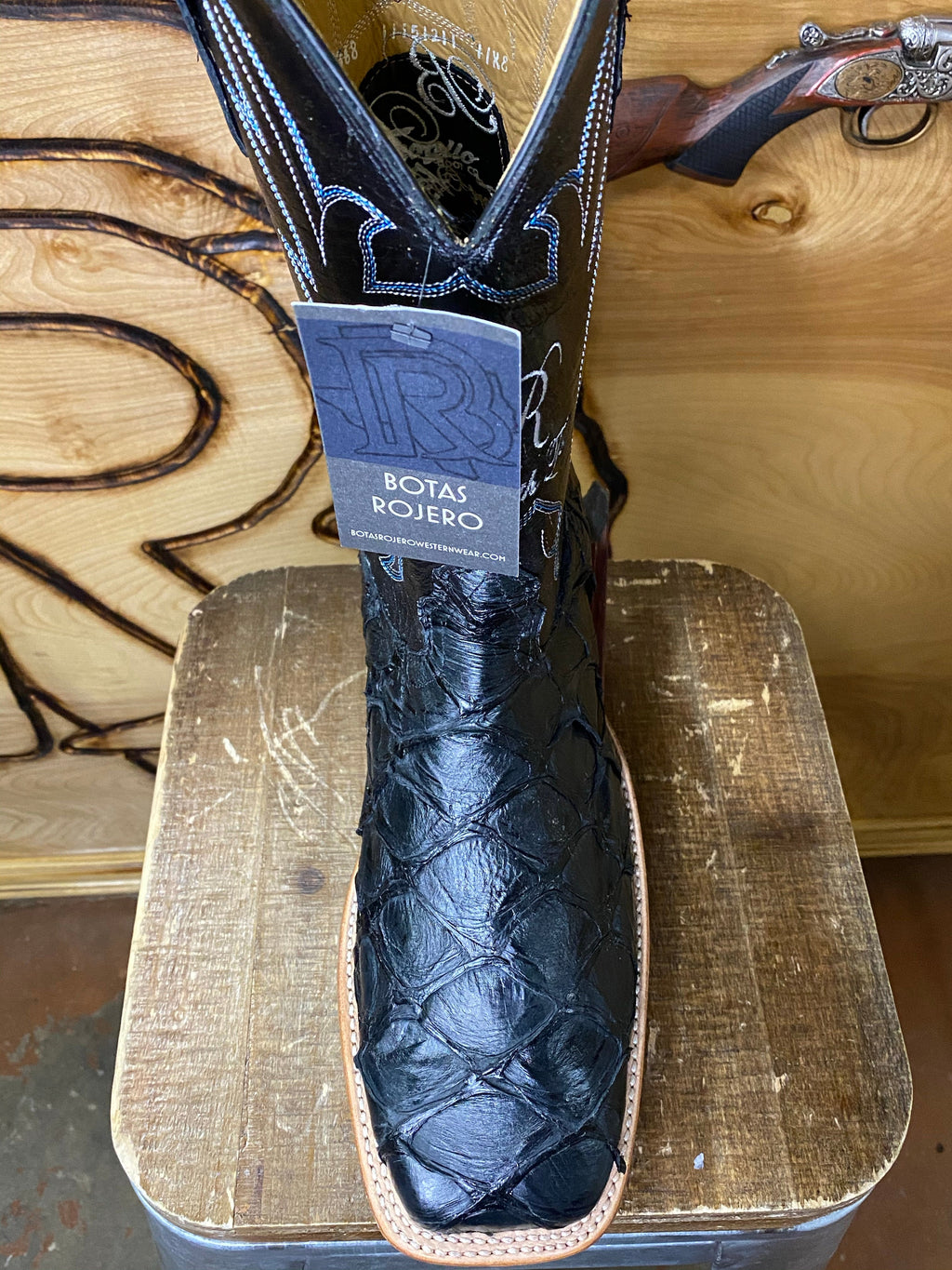 BLACK BIG BASS BOOTS FENOGLIO | BR EDITION