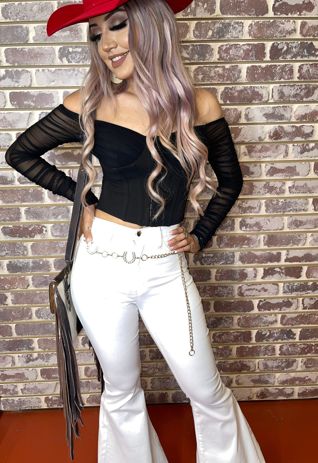 HEIDI TOP ( BLACK)