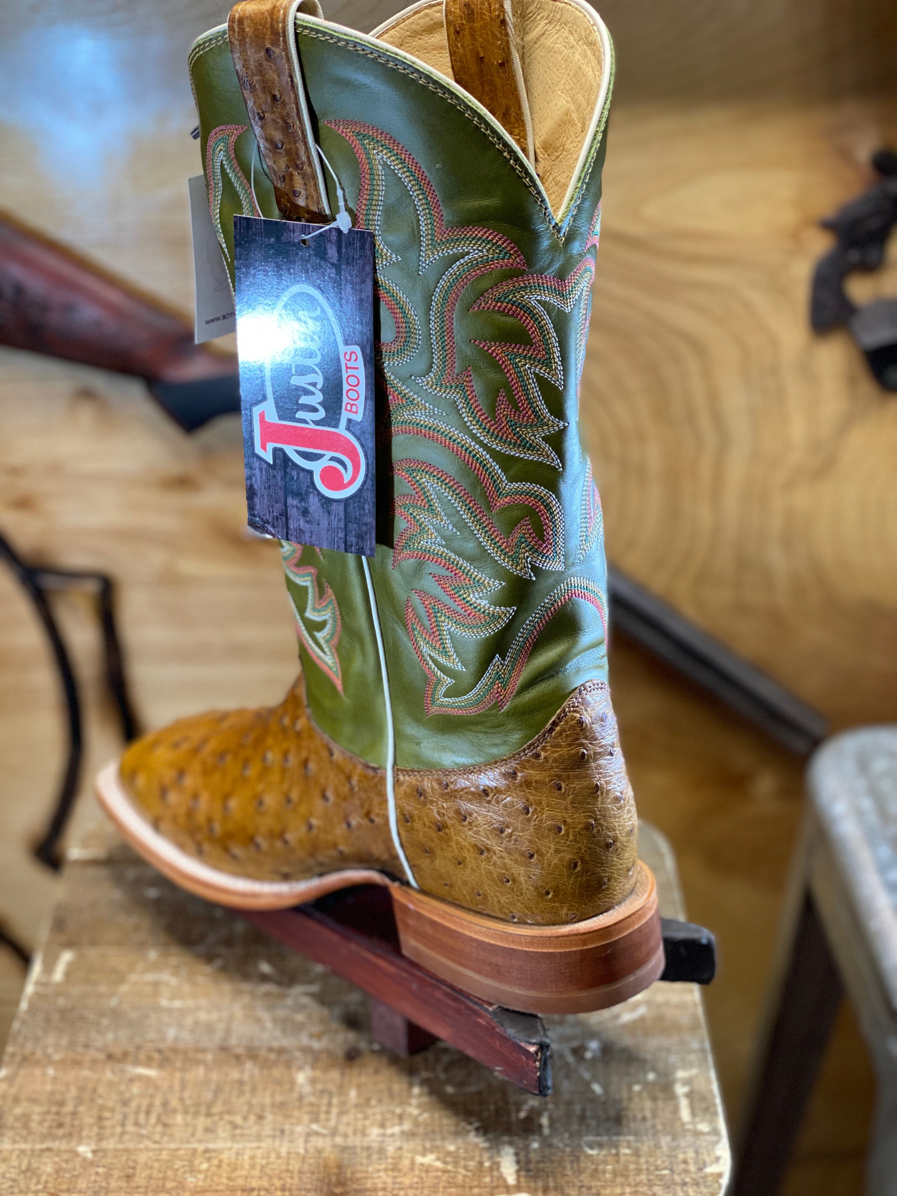 8574 JUSTIN BOOTS ®️ ORIGNAL Ostrish