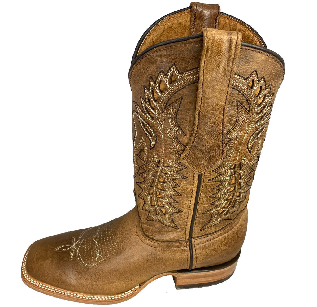 SQUARE TOE BOOT CATER TABACO