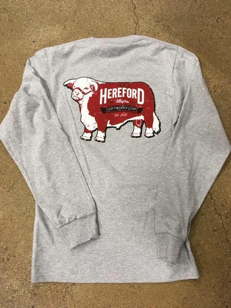 Red Mafia Long Sleeve Tee