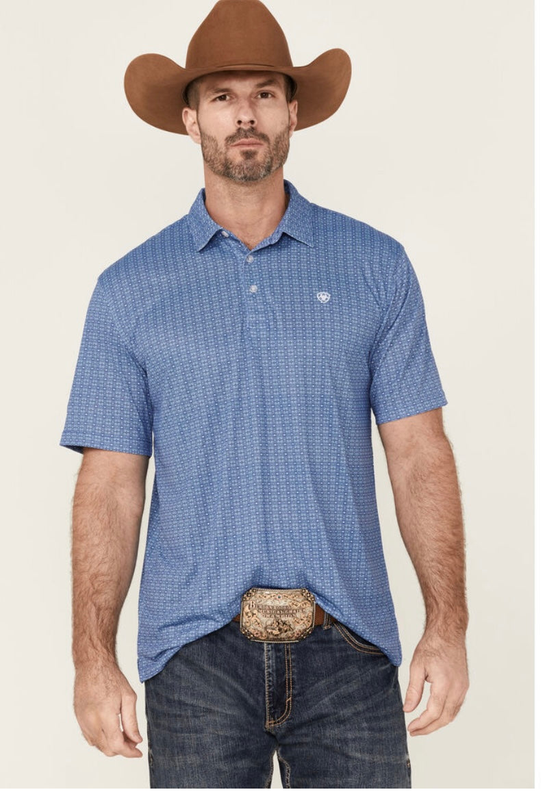 MEN'S POLO | ARIAT CERULEAN MEDALLION ( 10039794 )