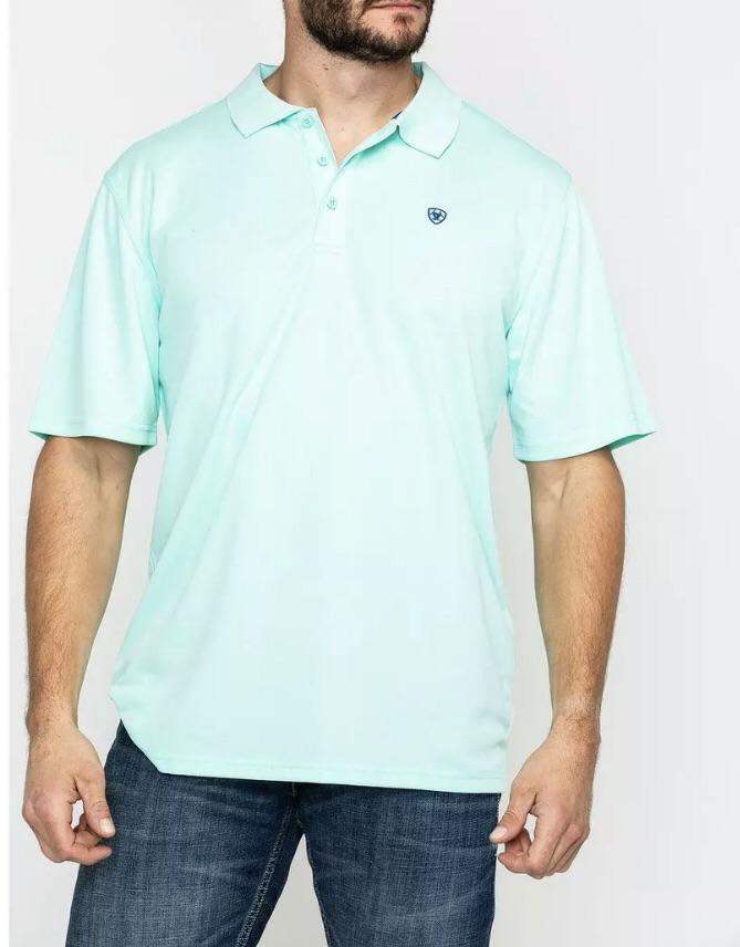 Ariat Men's Aqua Heat Series Tek Polo Shirt 10025715