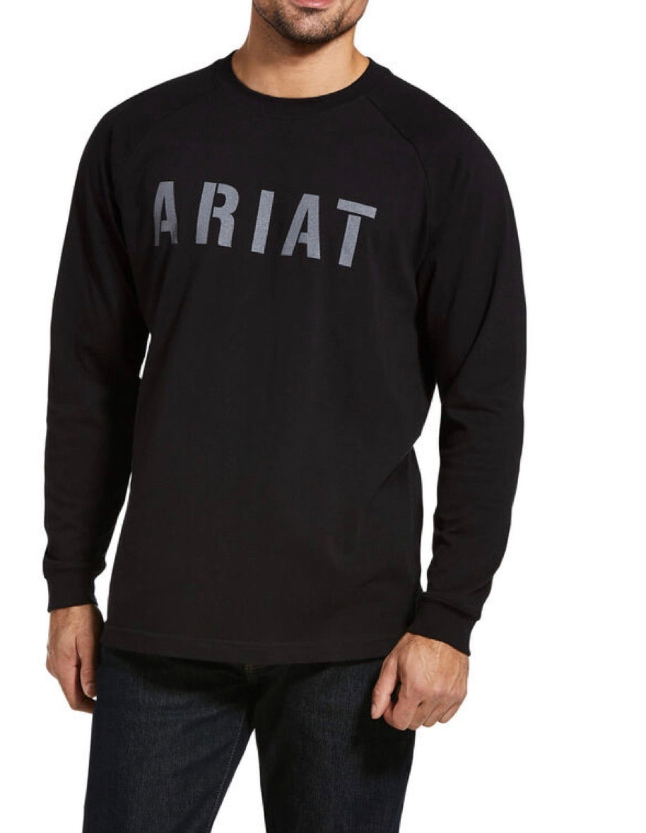 ARIAT REBAR COTTONSTRONG BLOCK T-SHIRT (10032848)