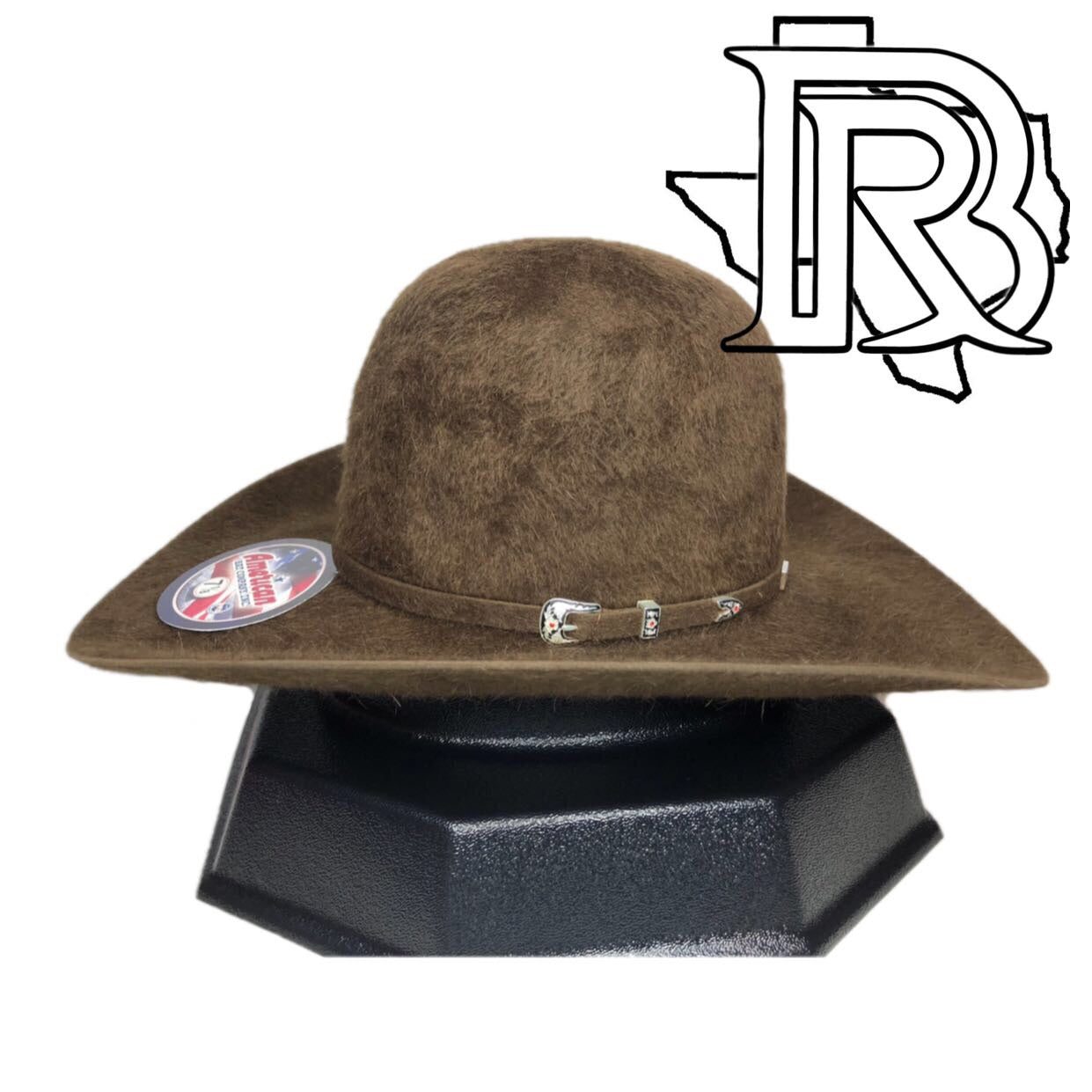 20X CHOCOLATE GRIZZLY | AMERICAN HAT FELT COWBOY HAT