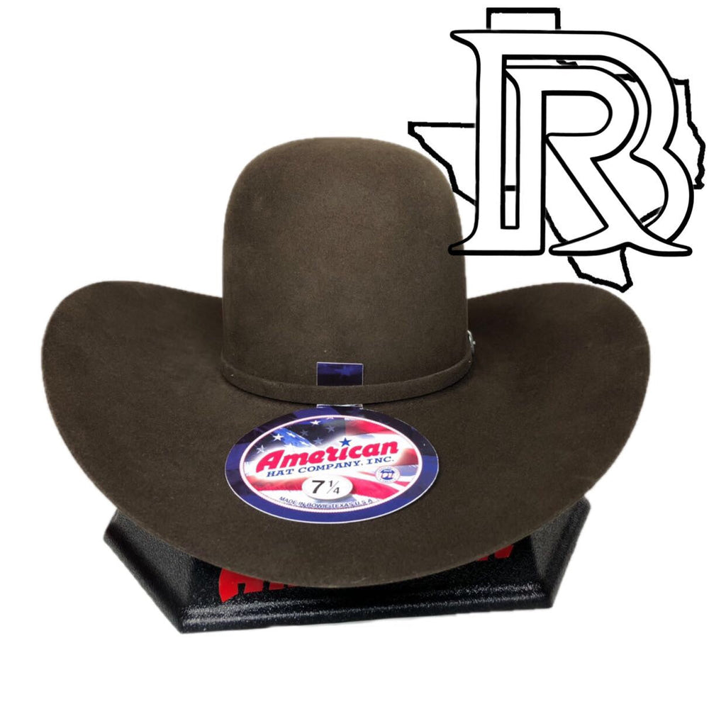 7X CHOCOLATE | AMERICAN HAT FELT COWBOY HAT