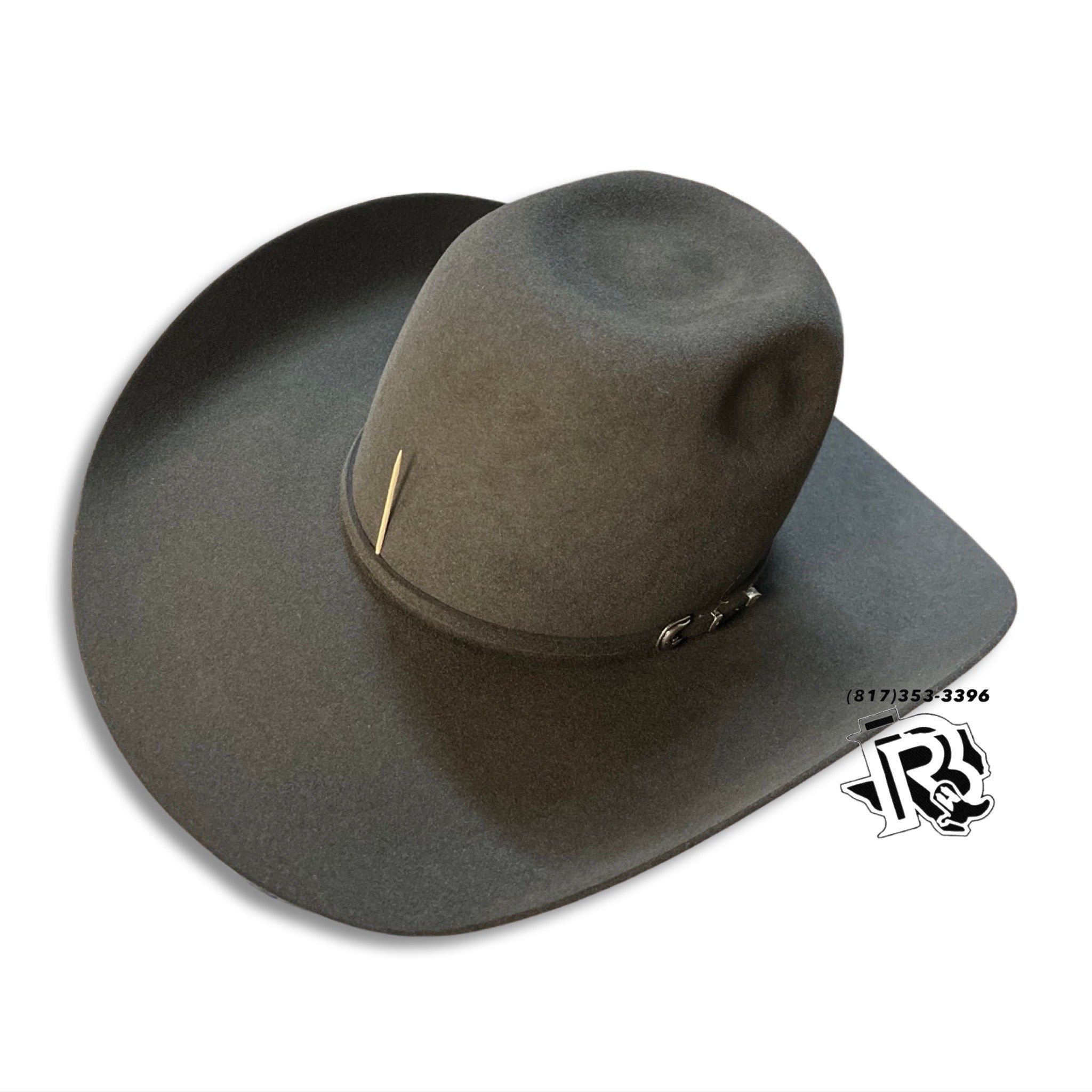 7X CHARCOAL | RODEO KING FELT COWBOY HAT