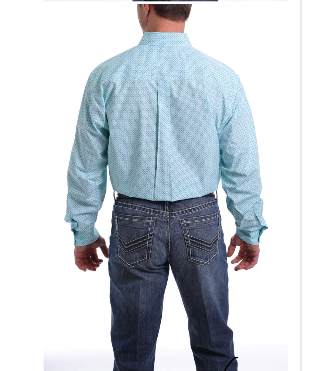 CINCH MENS LONG SLEEVE PRINT - LTB MTW1104996