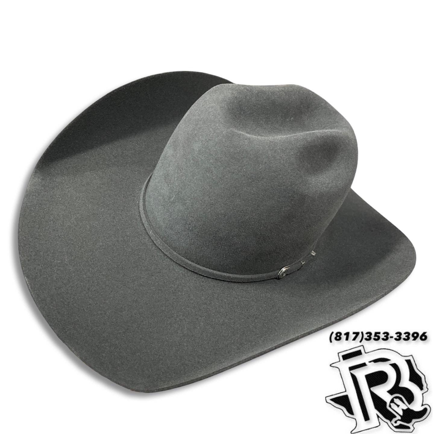 7X CHARCOAL | RODEO KING FELT COWBOY HAT