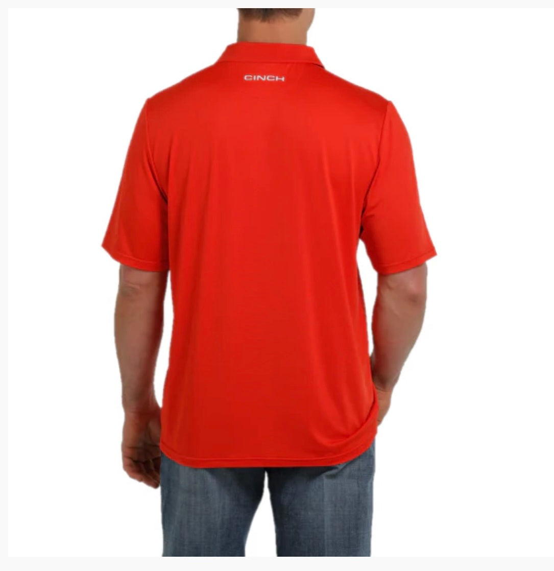 MEN’S SHORT SLEEVE  ARENAFLEX POLO RED | MTK1834002