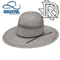 “ Domino “ | RESISTOL TUFF ANUFF STRAW HAT 4 1/4’’ brim