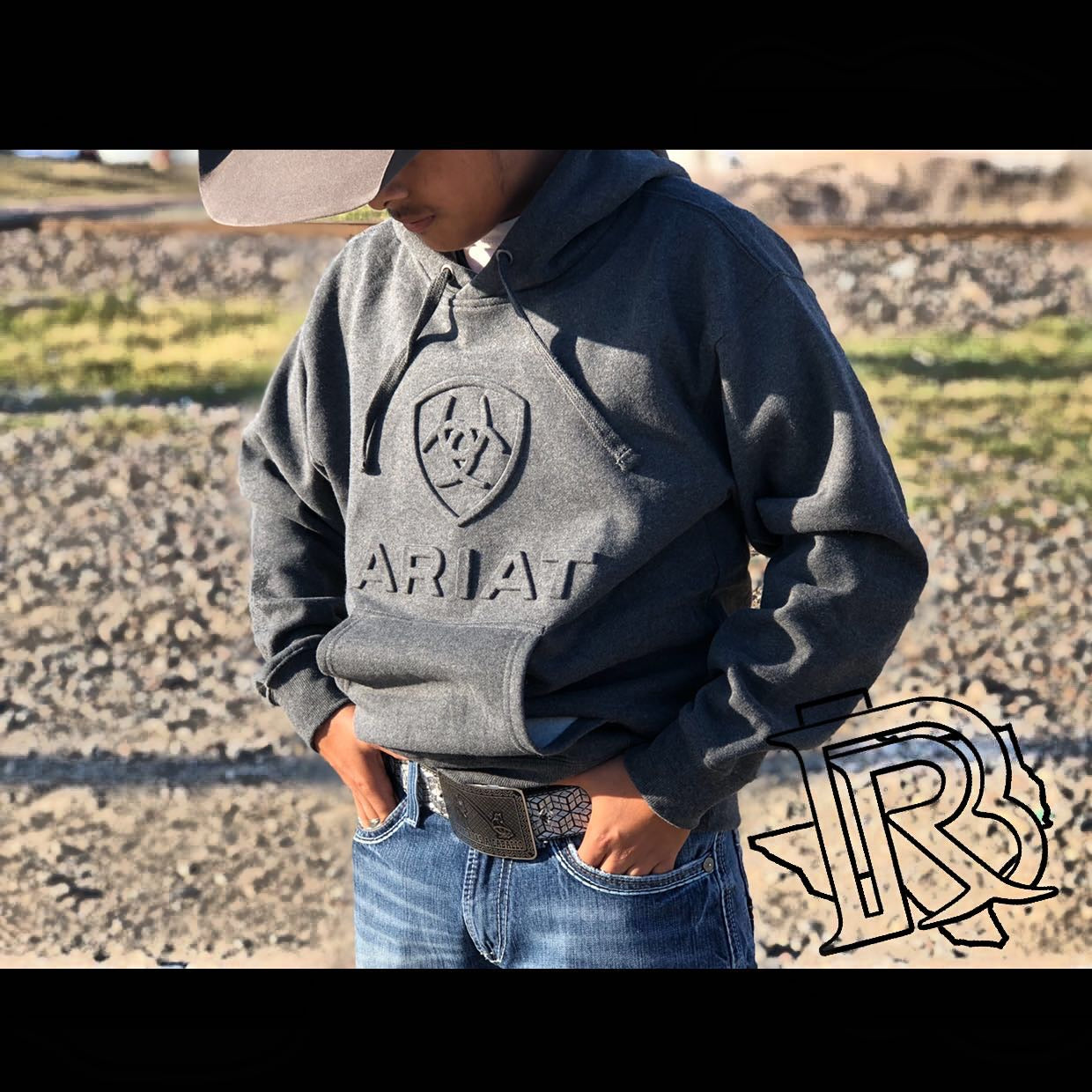 Ariat MEN'S Branded Hoodie 10023655
