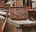 Floral crossbody