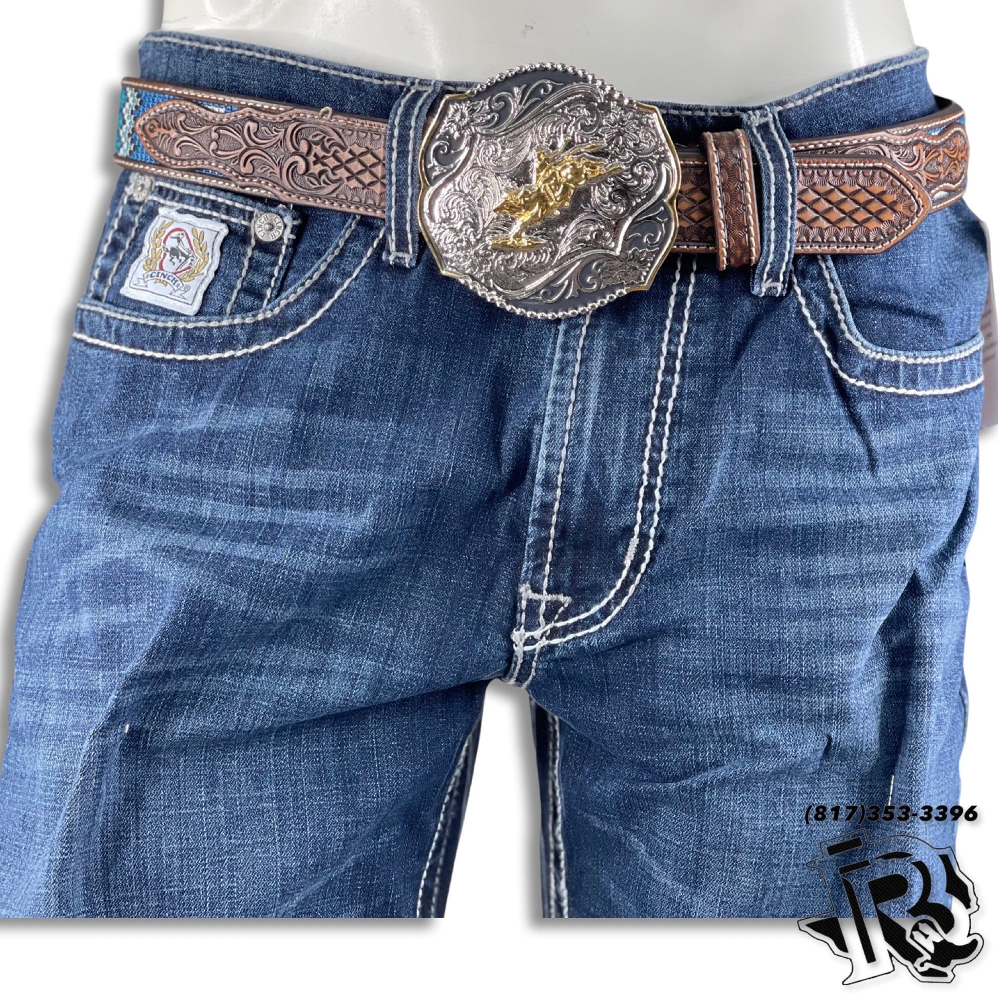 CINCH WHITE LABEL DARK STONE JEANS MB92834039 WHITE LABEL