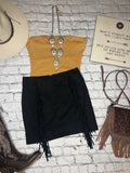 Mustard bodysuit
