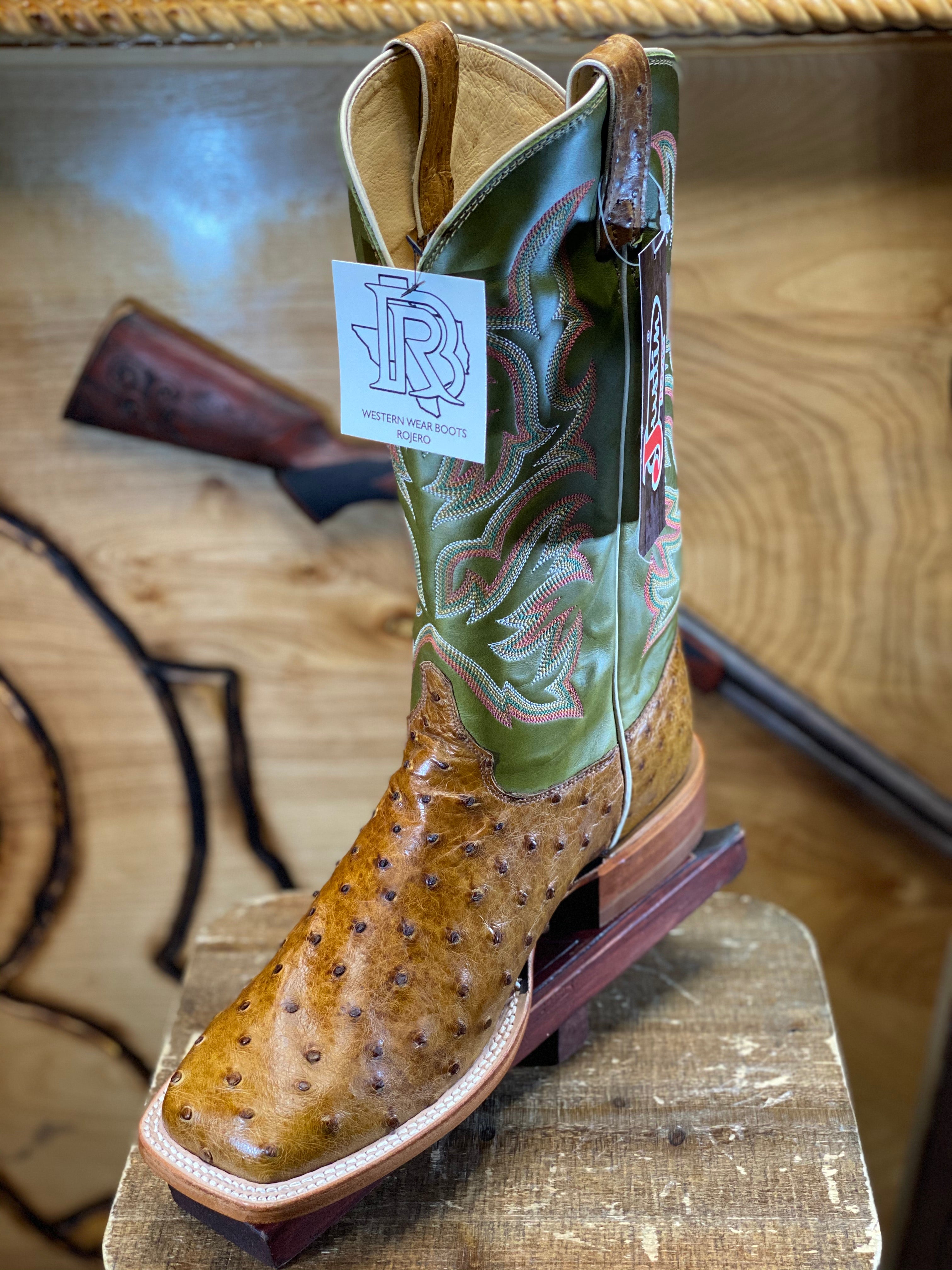 8574 JUSTIN BOOTS ®️ ORIGNAL Ostrish