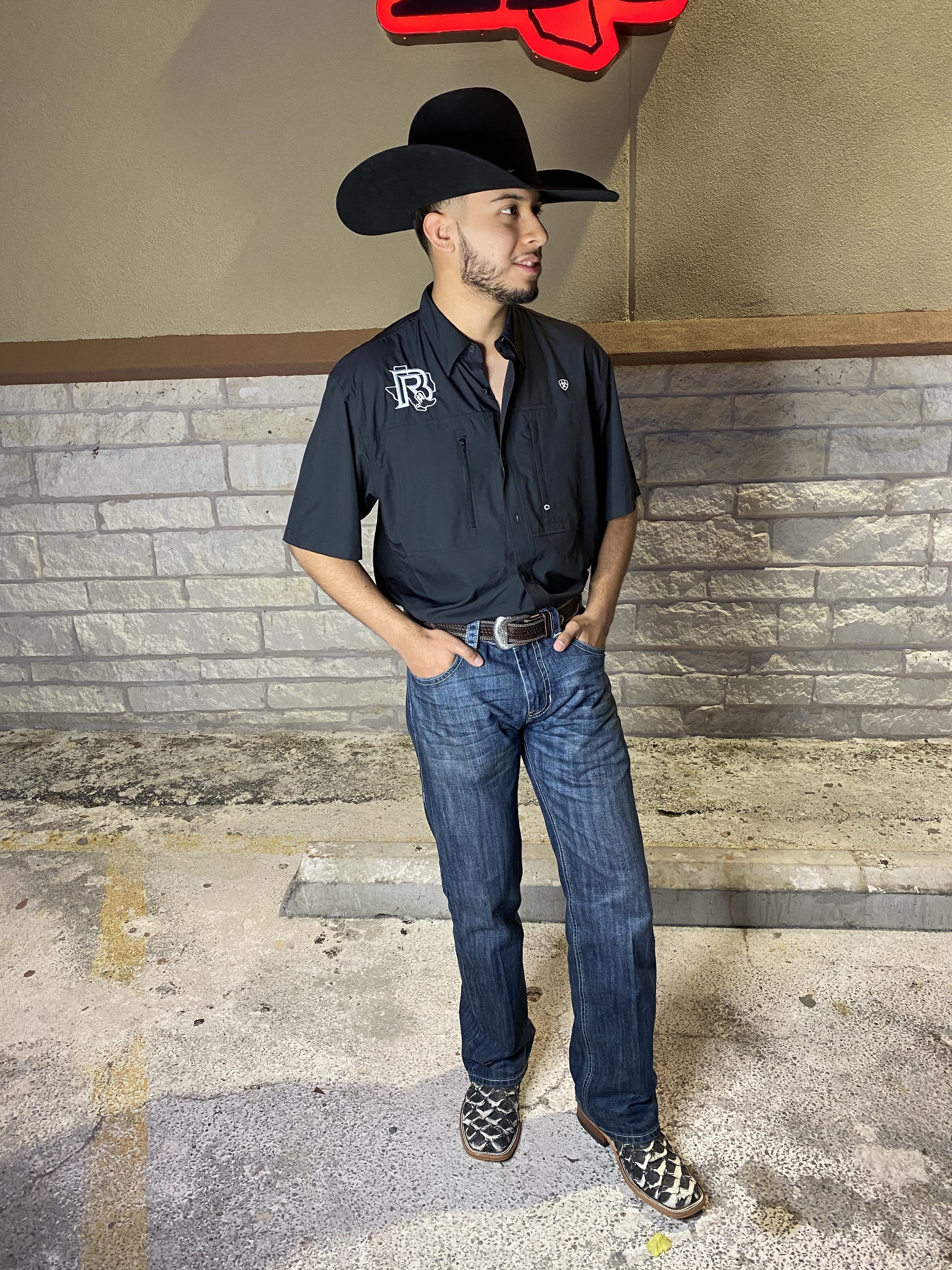 WITH BR LOGO MEN'S ARIAT VentTEK Classic Fit Shirt 10015887