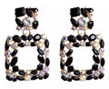 Square earrings