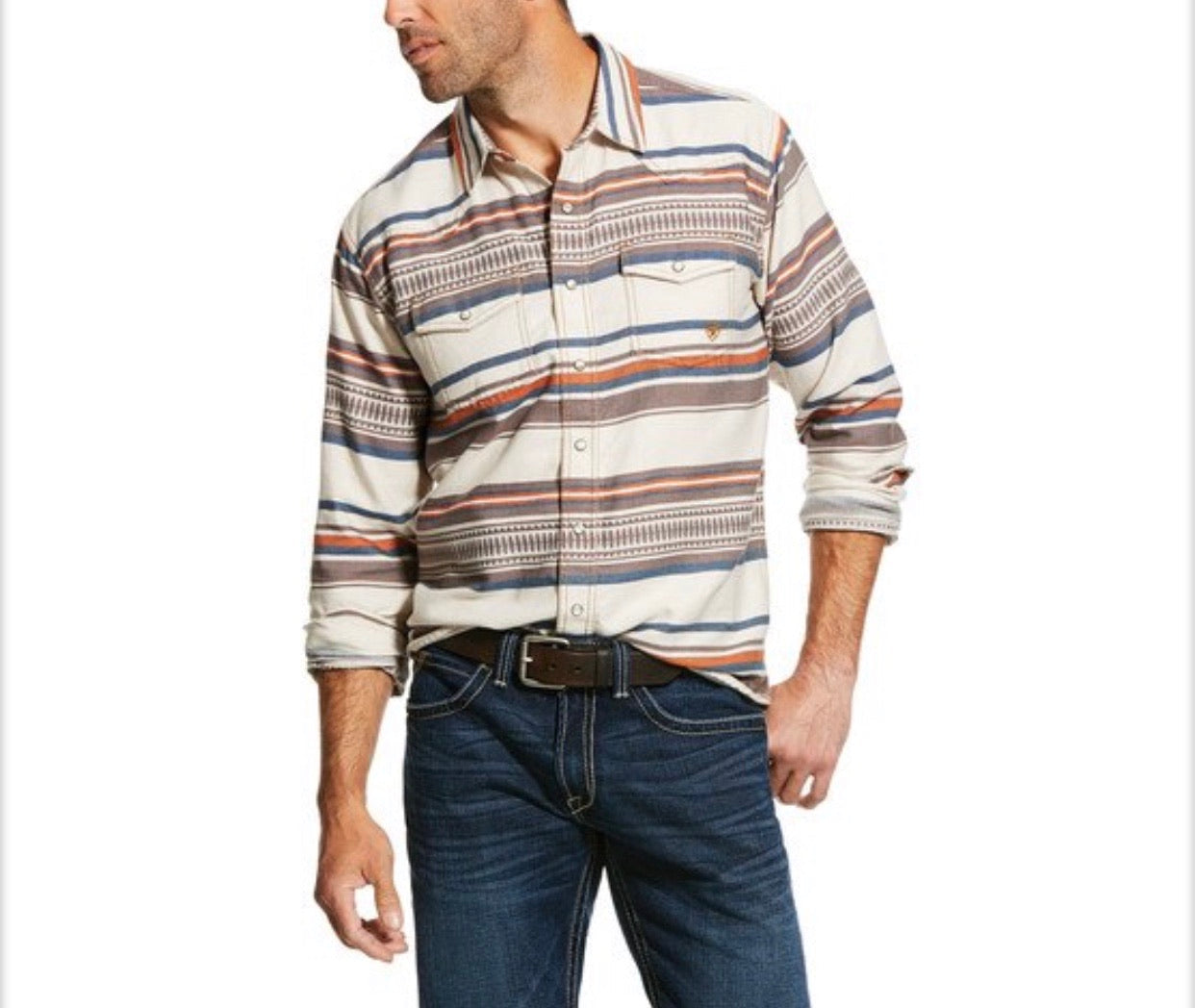JOHNDALE RETRO SNAP LS SHIRT 10030709