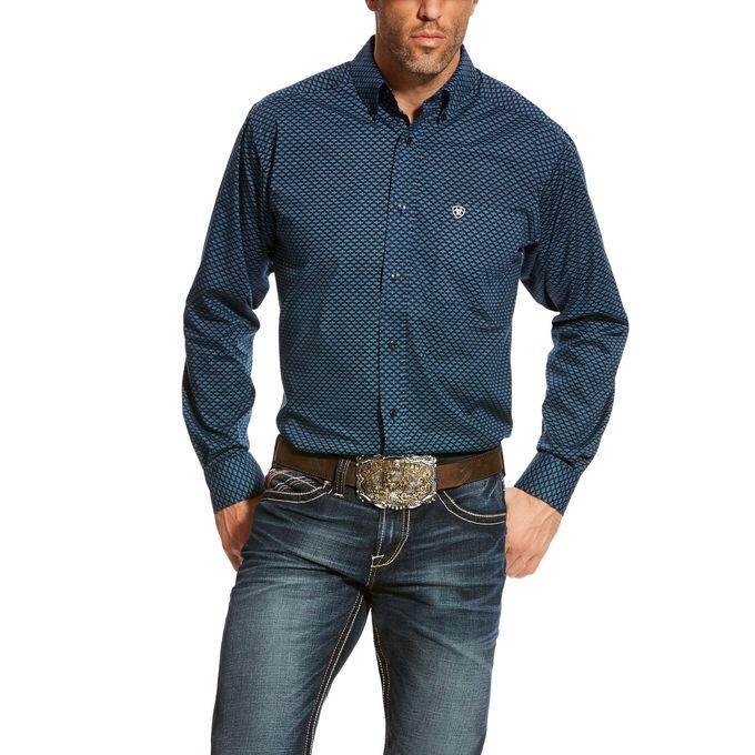 Ariat long sleeve: Aticus Stretch Fitted Shirt (Camisa)