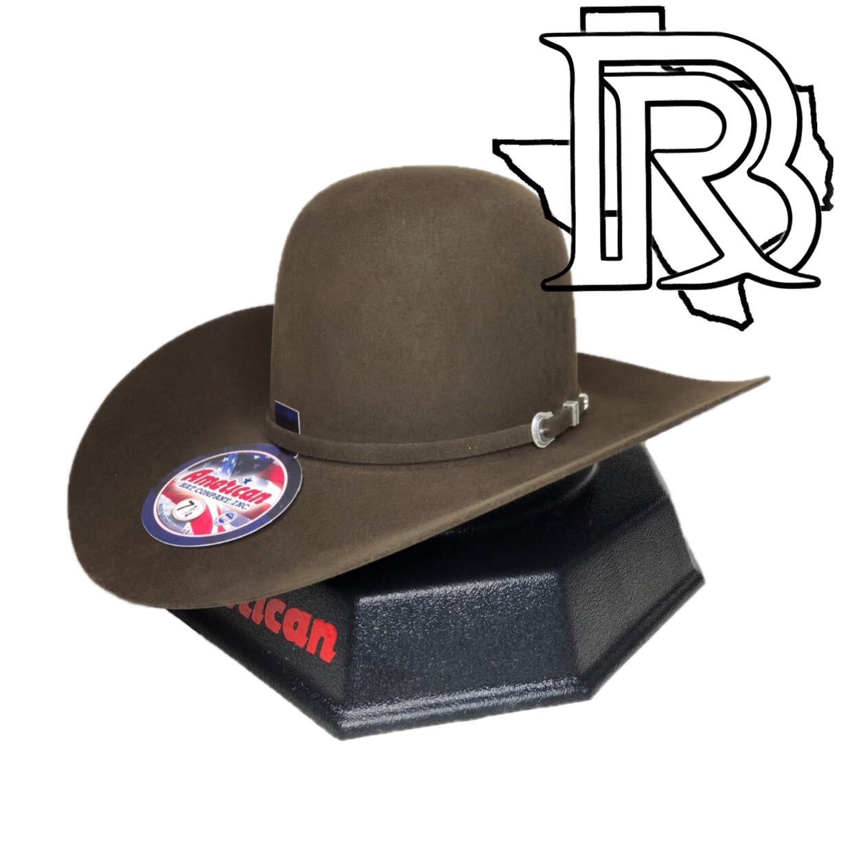 7X CHOCOLATE | AMERICAN HAT FELT COWBOY HAT