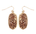 Rose pink mini earrings