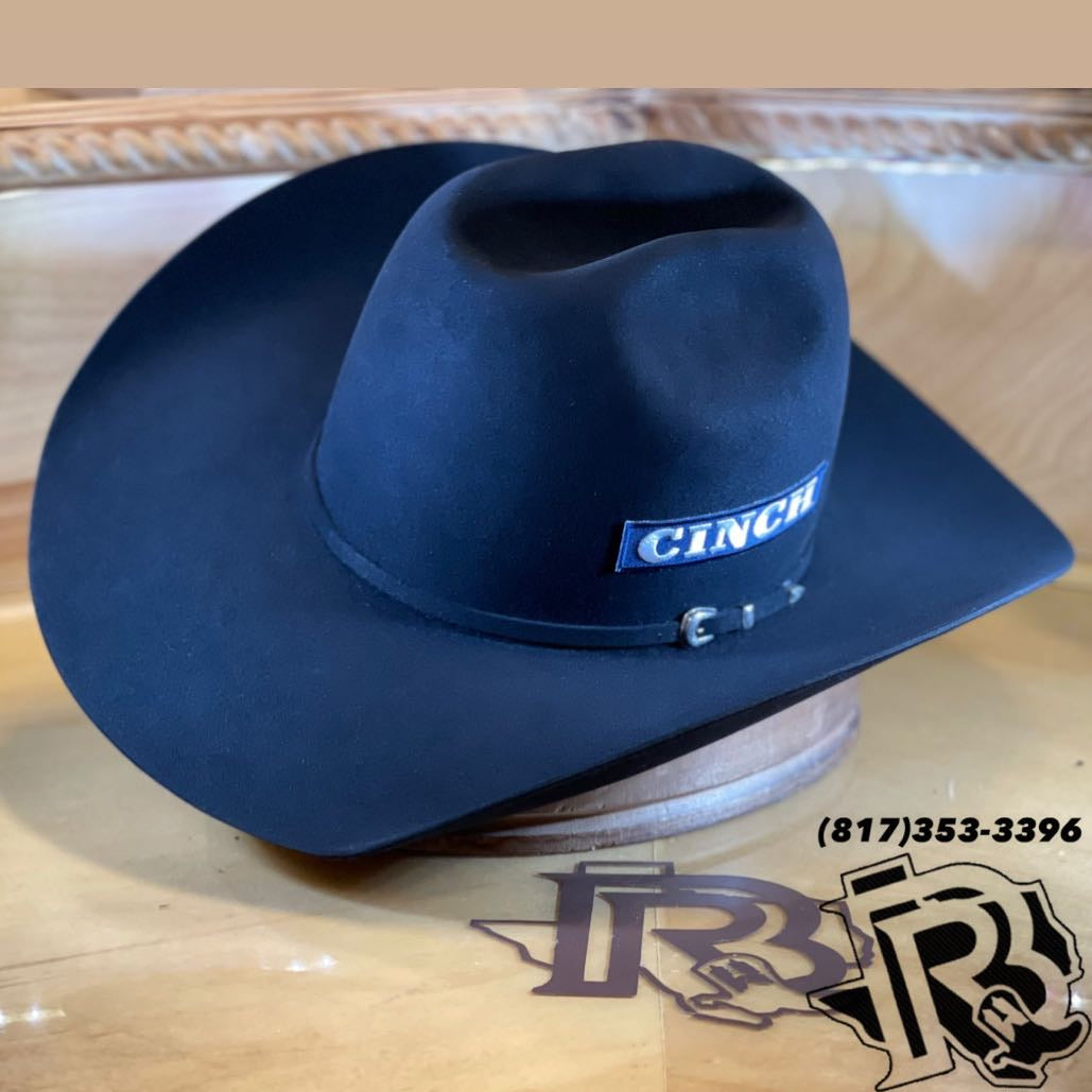 7X BLACK | RODEO KING FELT COWBOY HAT