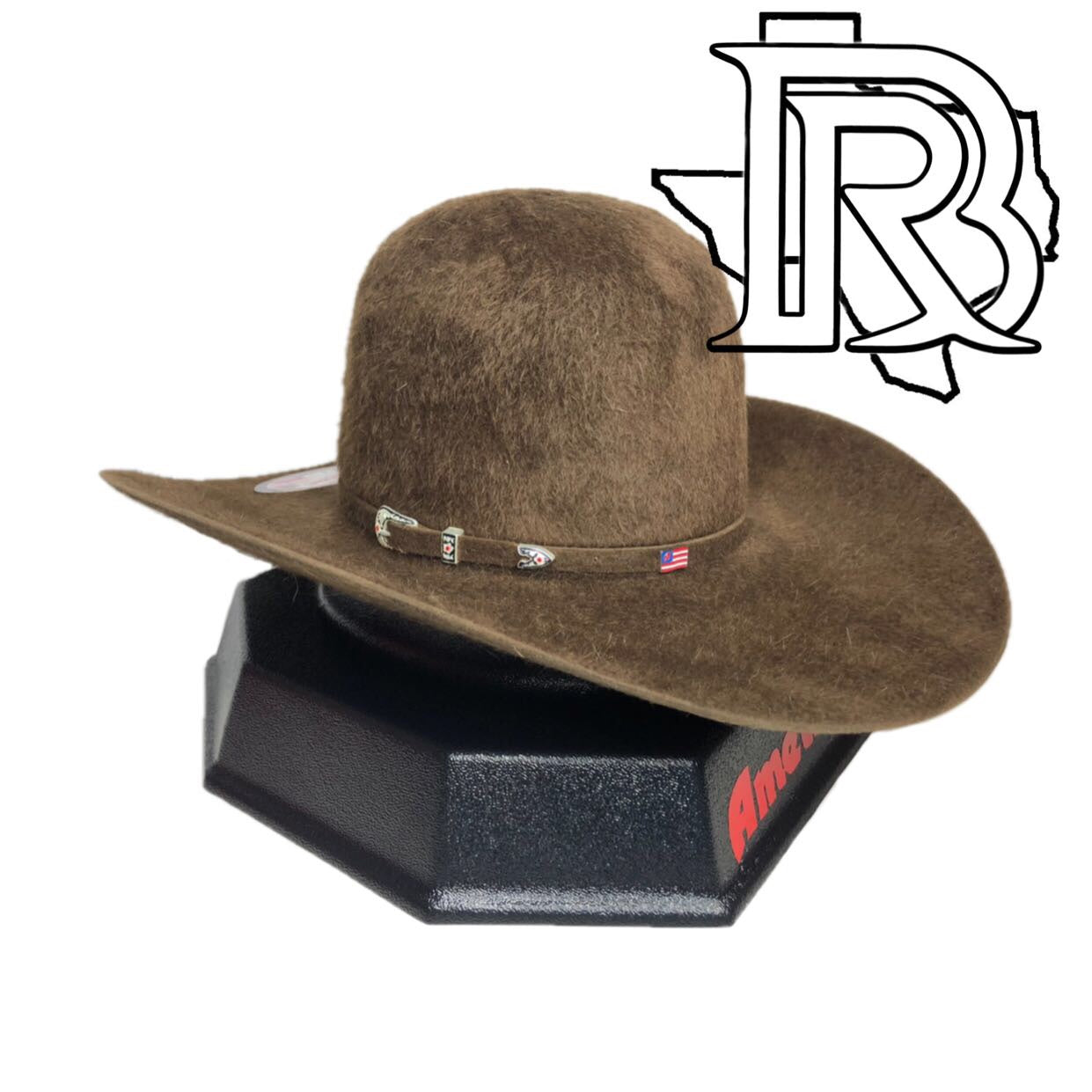 20X CHOCOLATE GRIZZLY | AMERICAN HAT FELT COWBOY HAT