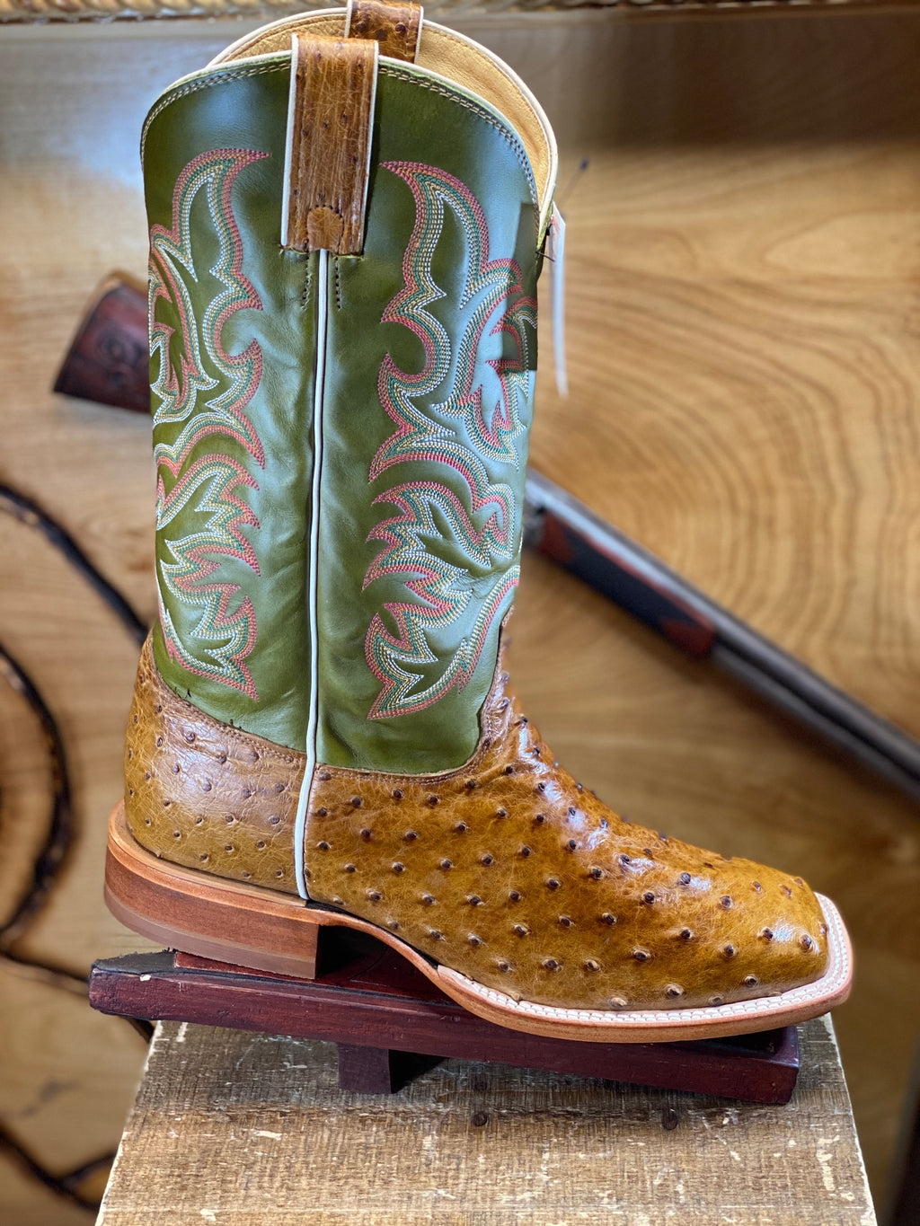 8574 JUSTIN BOOTS ®️ ORIGNAL Ostrish