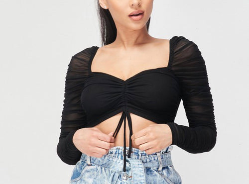 ALEAH BLACK TOP