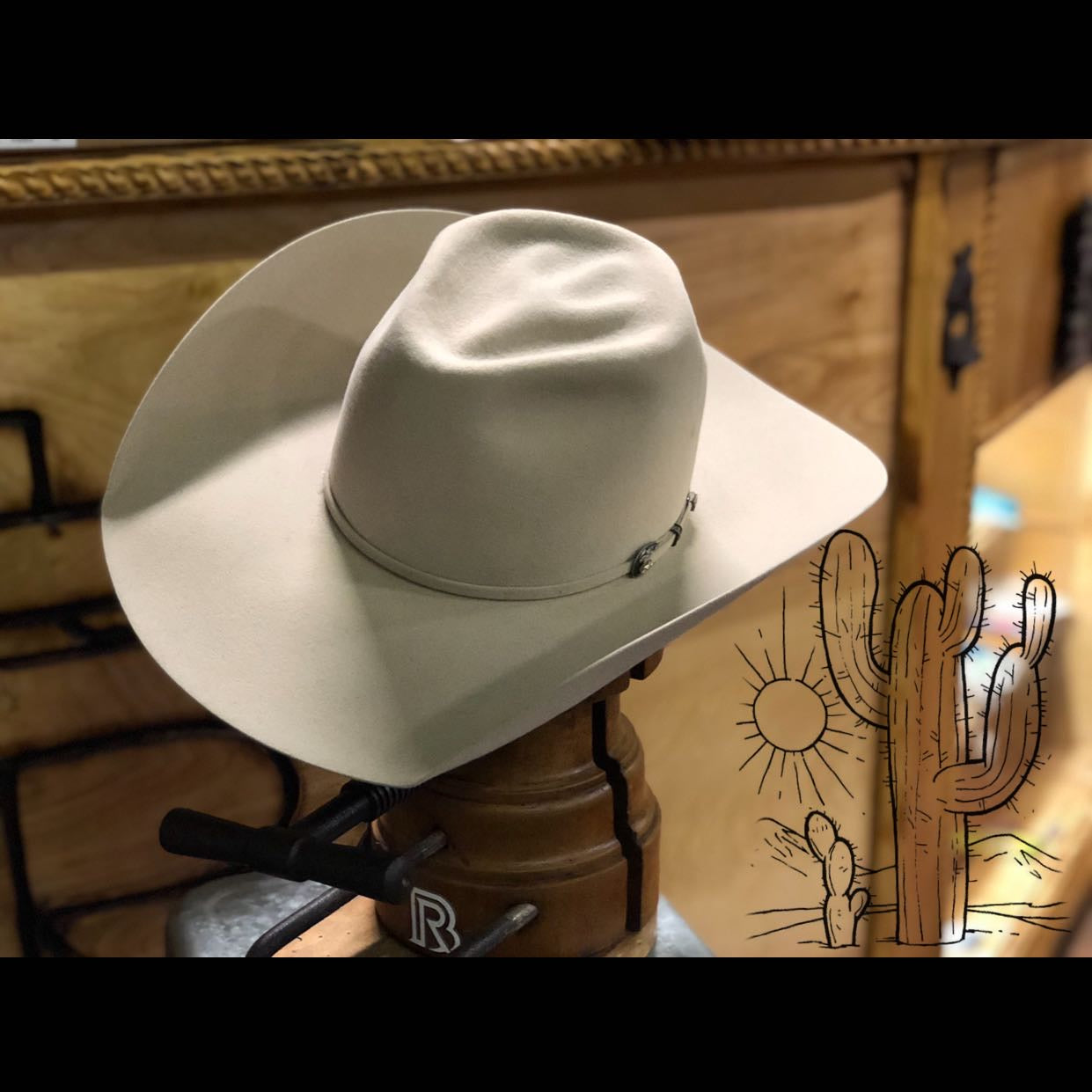 6X SILVERBELLY | AMERICAN HAT FELT COWBOY HAT