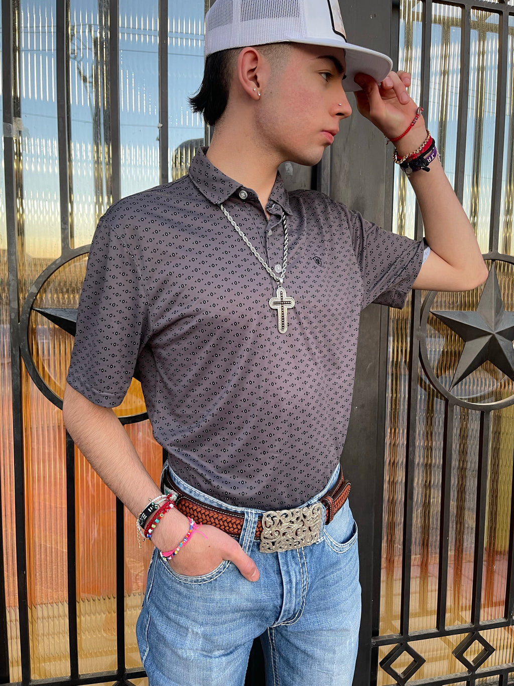 Mens Ariat Polo