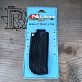 Nocona Leather Knife Sheath  Black