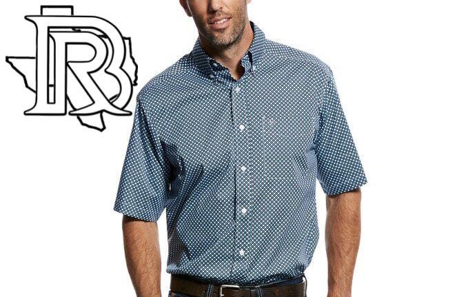 Ariat Murino Short Sleeve Stretch Print Shirt