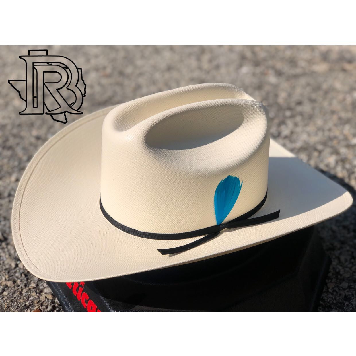 100x (4 INCH BRIM) straw hat Sinaloa Crease