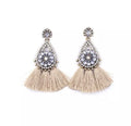 Coffee earrings