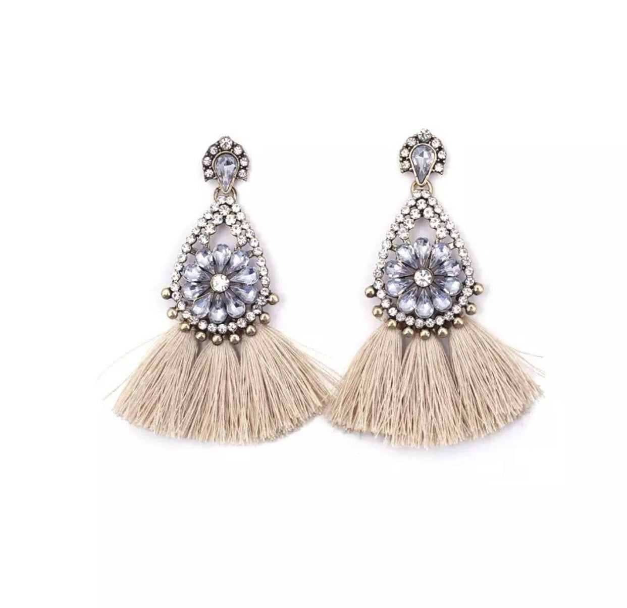 Coffee earrings