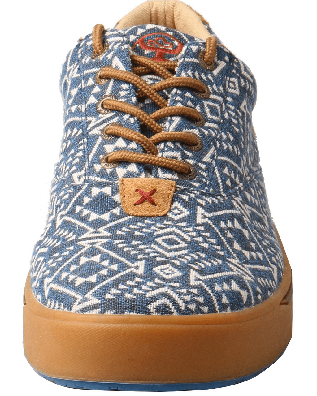 TWISTED X : Men’s Hooey Loper Navy/White Print shoe MHYC013